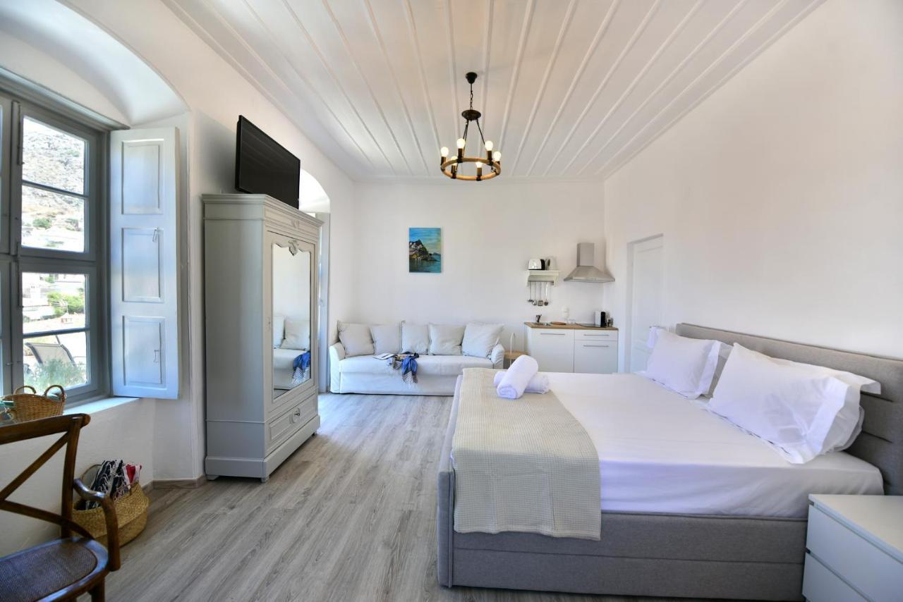 Hydra Art Suites Eksteriør billede
